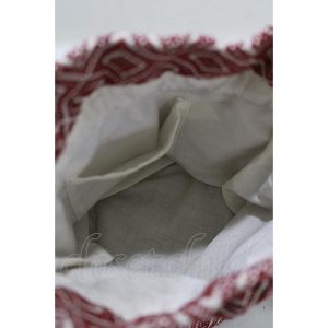 LEBECCA boutique / 巾着バッグ - ワイン H-25-09-10-035-EL-BG-NS-ZH