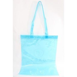 axes femme / クリアトートバッグ  サックス Y-24-08-04-035-AX-BG-SZ-ZY