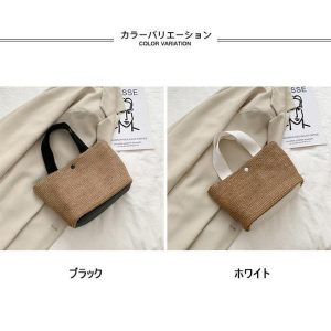 かごバッグ ハンドバッグ レディース トートバッグ ミニトート 夏 リゾート 手提げ バッグ カバン 海 トート カゴバッグ 大人可愛い