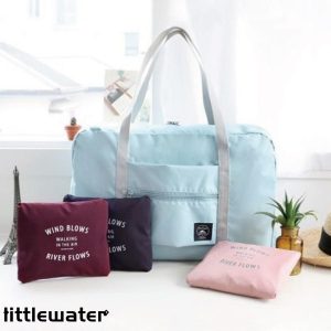 折りたたみ トラベルバッグ ボストンバッグ キャリーオンバッグ 旅行 軽量 大容量 小型 コンパクト 撥水 防水 便利　簡単折りたたみ